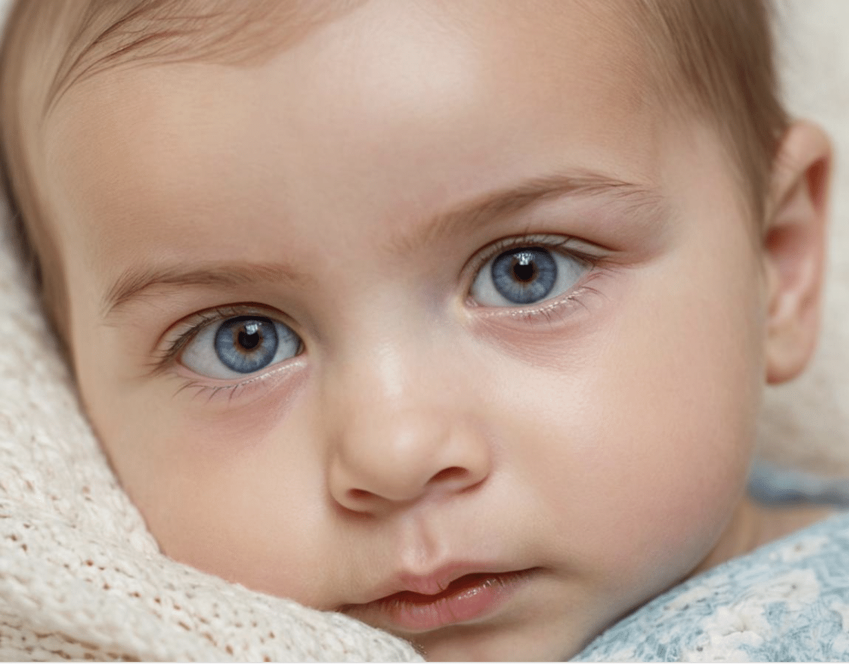 Why Do Newborns Often Have Blue Eyes at Birth?